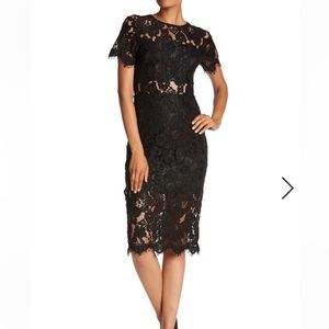 NSR Black Lace Dress NWT